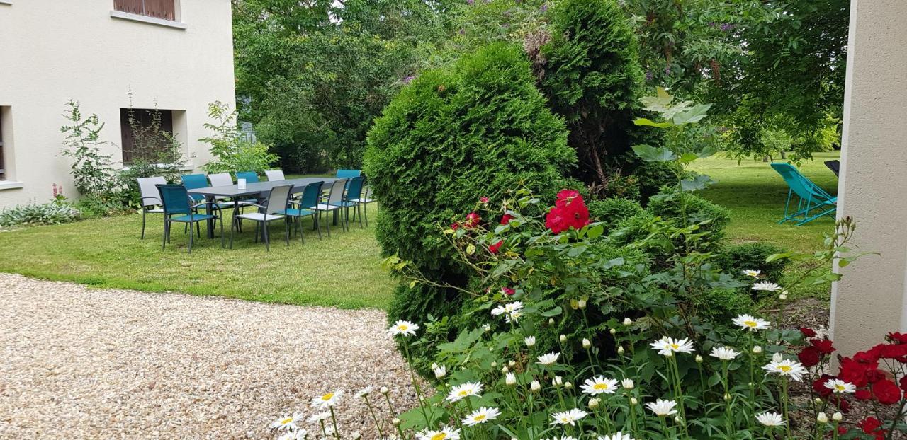 Maison de vacances A l'Ombre du Saule à côté du Zoo de Beauval et Châteaux de la Loire Selles-sur-Cher Exterior foto